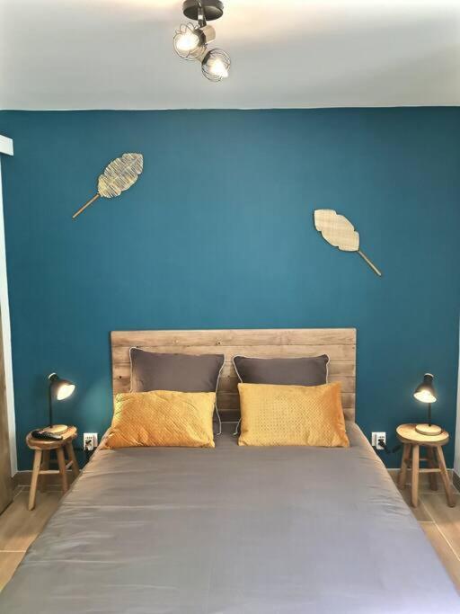 Bleu Lavande - Coquet Appartement Ambiance Village Istres Kültér fotó